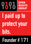 I paid up to protect your bits